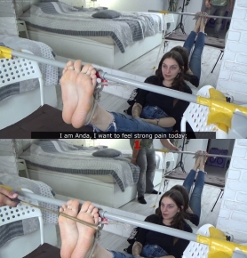 Թ²ϵShy, modest, and very tough Anda gets a harsh Bastinado lesson