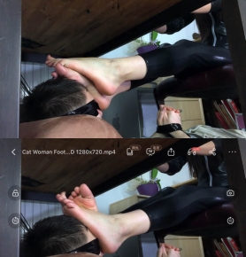 Cat Woman Footrest - HD 1280x720