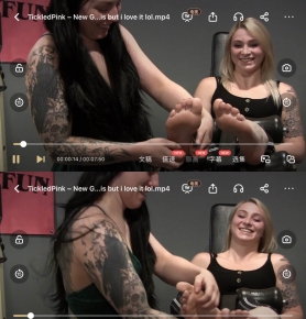 TickledPink C New Girl super cute Ceces foot tickling Audition