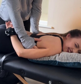 UkTickleStudio �C Jasmines Intense Tickling Session Facedown