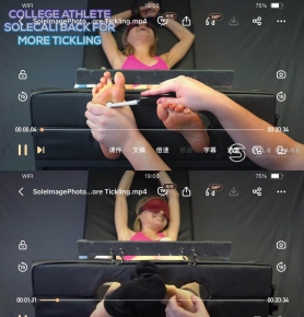 SoleImagePhotography C College Athlete SoleCali Back For More Tickling