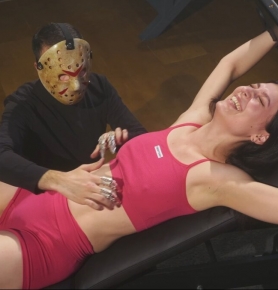 RFStudioProduction �C Antonia �C Upper Body Tickling in Stocks