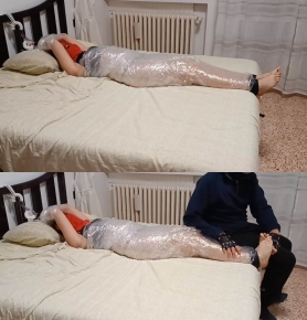 KikkoLolaTickling C Lola Mummified And Tickled