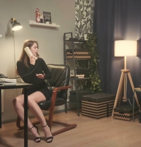 RFStudioProduction C Leya Tickled at the Office and Taken to the Storage Roo...