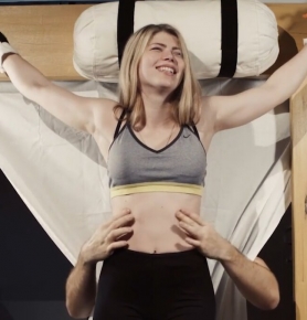 TickleTherapy C Breaking fitness bikini champion